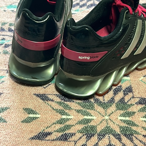 Adidas Spring Blade Pink and Black Runners - Picture 4 of 8